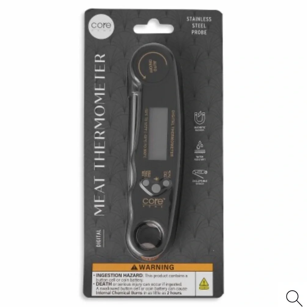 Core Black Digital Meat Thermometer